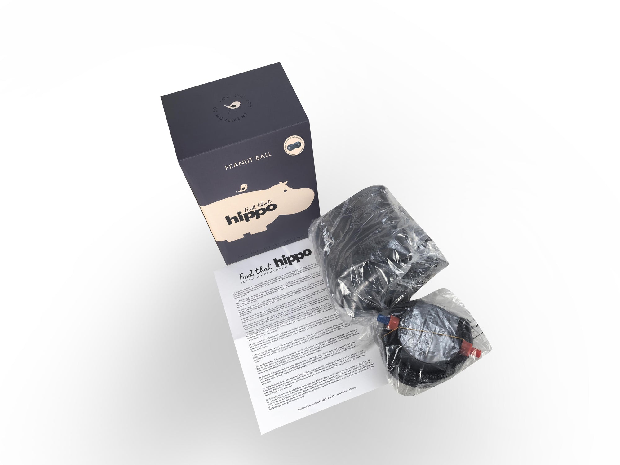 Peanutformet balancebold - Dark Gray