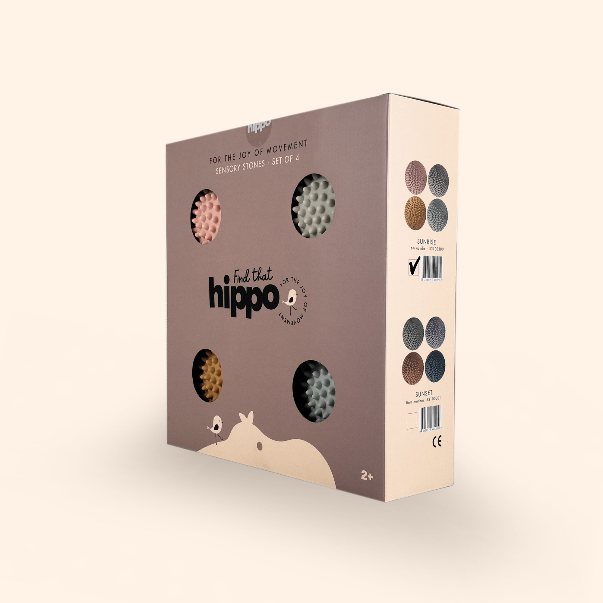 Solopgang sensory stones in branded packaging  – Find That Hippo